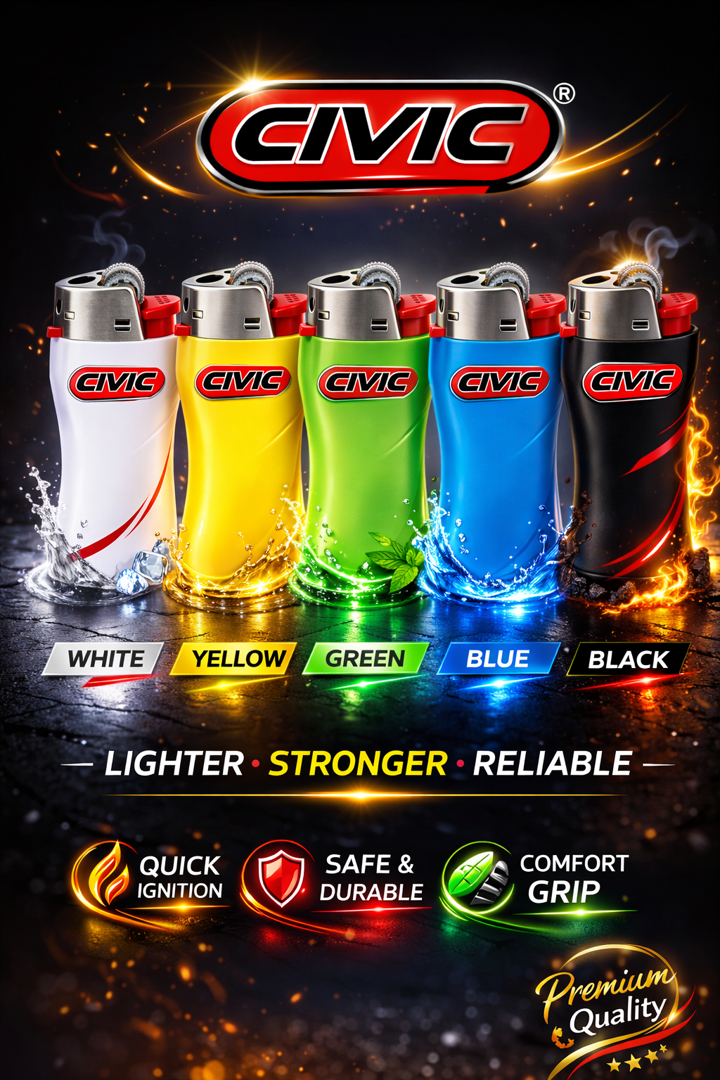 CIVIC lighter